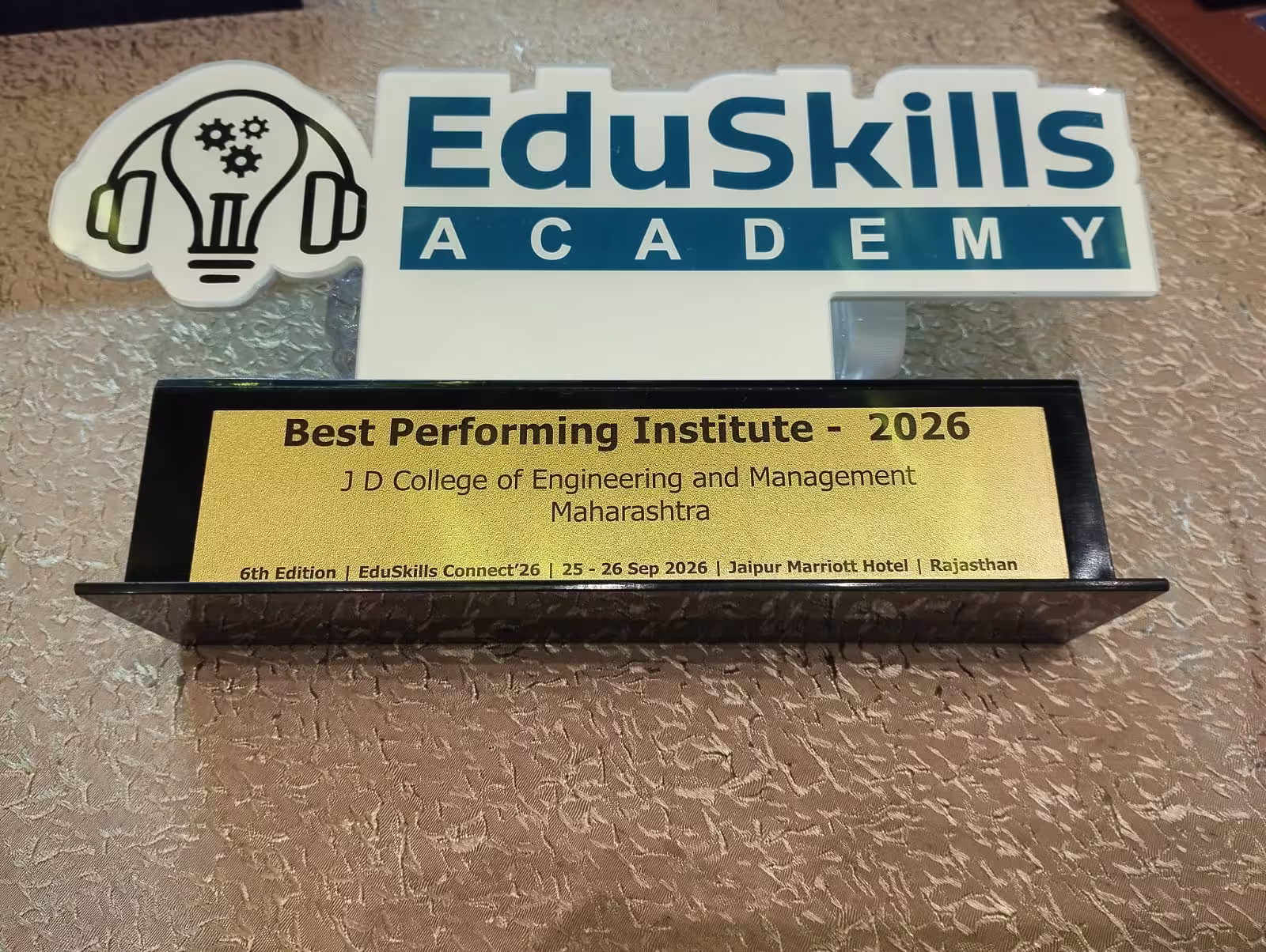 EduSkills Best Performing Institute Award